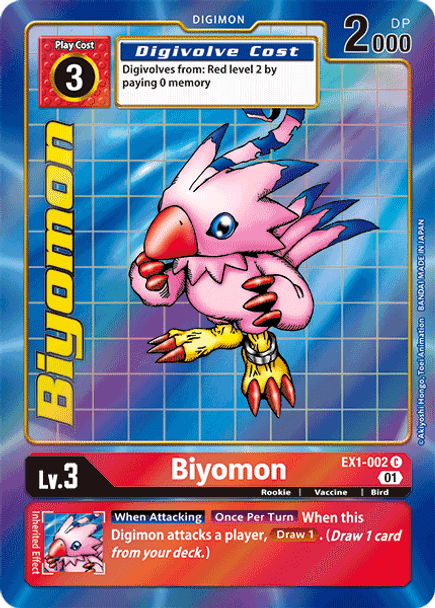 EX1-002: Biyomon Alternate Art