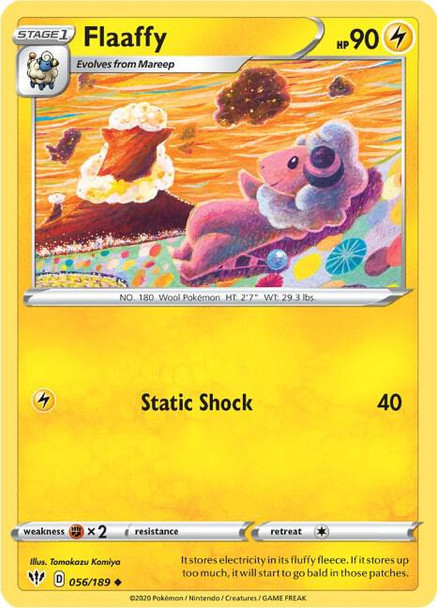 SWSH03-056/189: Flaaffy