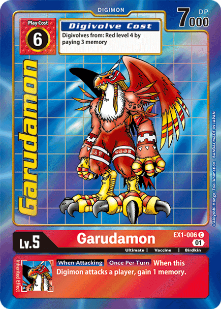 EX1-006: Garudamon Alternate Art