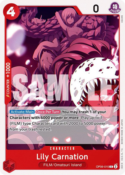 OP06-015: Lily Carnation