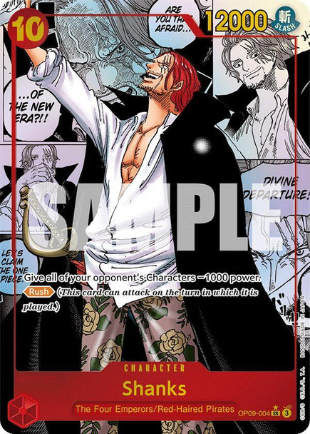 OP09-004: Shanks (Manga)
