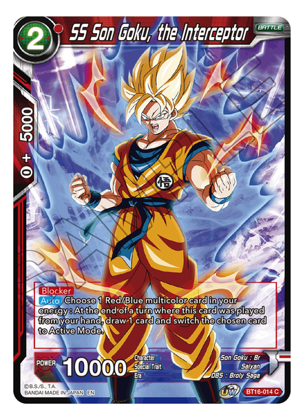 BT16-014: SS Son Goku, the Interceptor