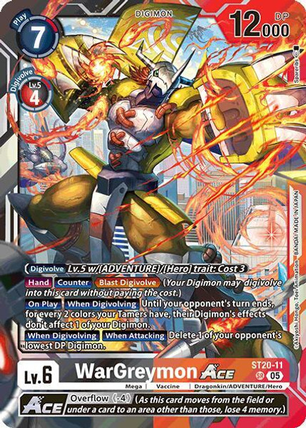 ST20-11: WarGreymon ACE