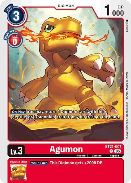 BT21-007: Agumon