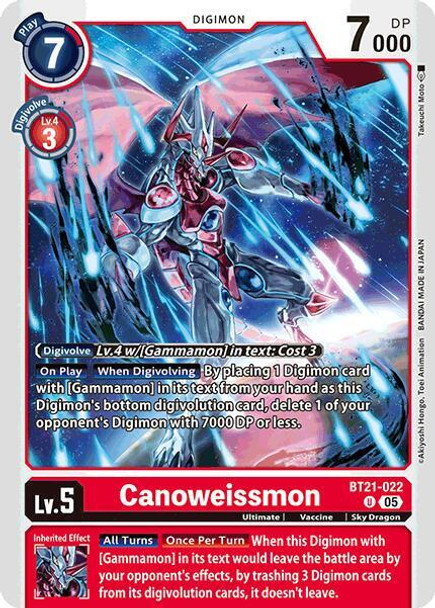 BT21-022: Canoweissmon