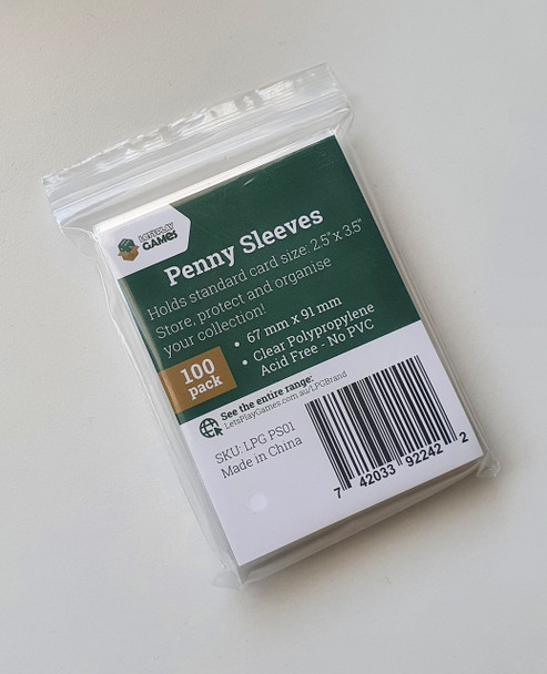 LPG Penny Sleeves (100 Sleeves)