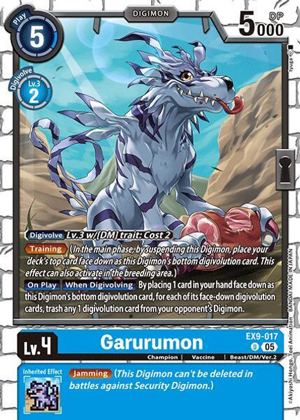 EX9-017: Garurumon