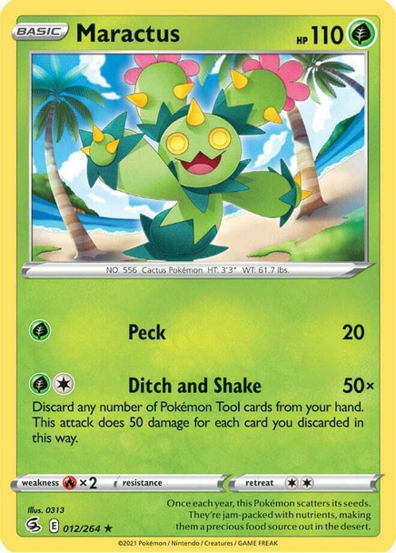 SWSH08-012/264: Maractus (Reverse Holo)