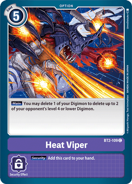 BT2-109: Heat Viper