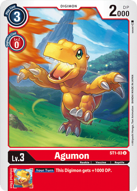 ST1-03: Agumon