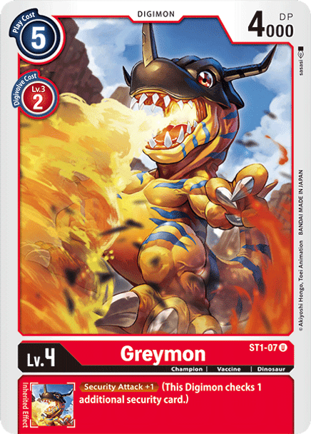 ST1-07: Greymon