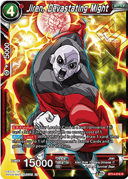 BT14-016: Jiren, Devastating Might