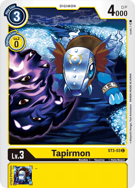 ST3-03: Tapirmon