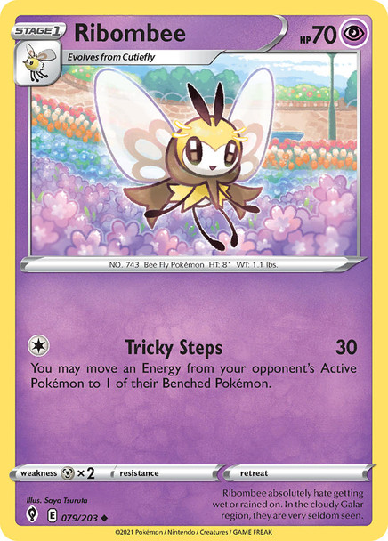 SWSH07-079/203: Ribombee