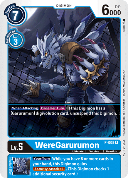 P-008: WereGarurumon