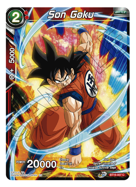 BT16-007: Son Goku (Foil)