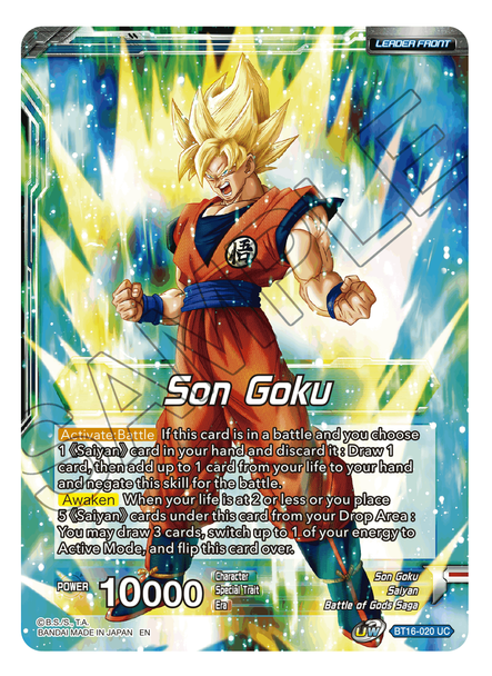 BT16-020: Son Goku // SSG Son Goku, Crimson Warrior (Foil)
