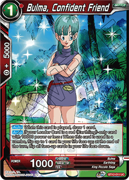 BT12-011: Bulma, Confident Friend (Foil)