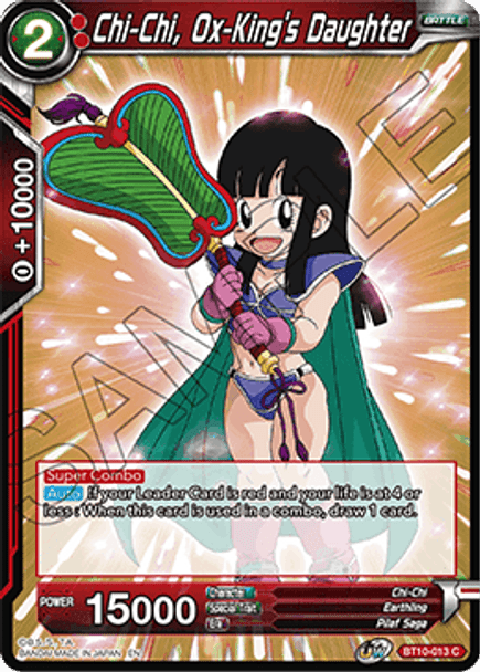 BT10-013: Chi-Chi, Ox-King's Daughter