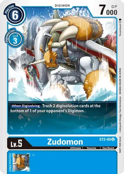 ST2-09: Zudomon (Tamer Battle Pack 1)