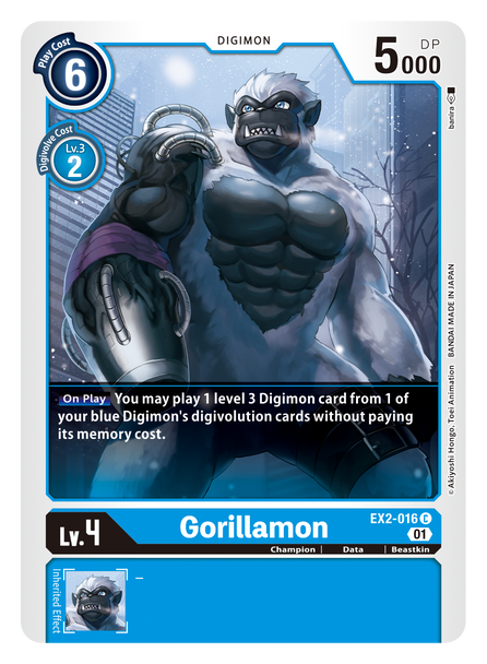 EX2-016: Gorillamon