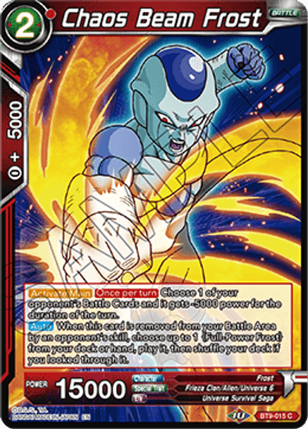 BT9-015: Chaos Beam Frost