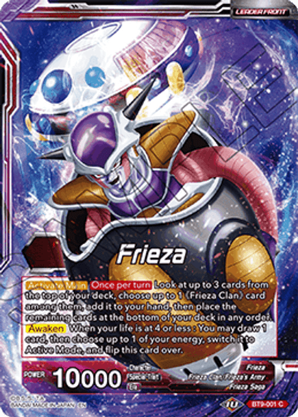 BT9-001: Frieza // Frieza, the Planet Wrecker (Foil)