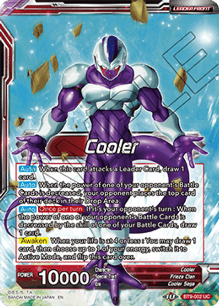 BT9-002: Cooler // Cooler, Revenge Transformed (Foil)