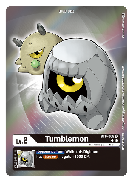 BT9-005: Tumblemon (Box Topper)
