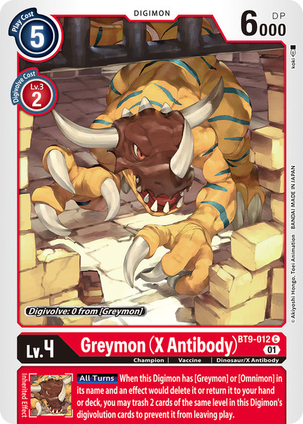 BT9-012: Greymon (X Antibody)