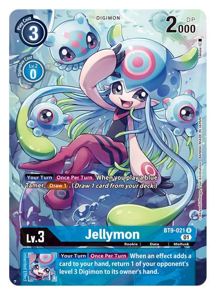 BT9-021: Jellymon (Alternate Art)