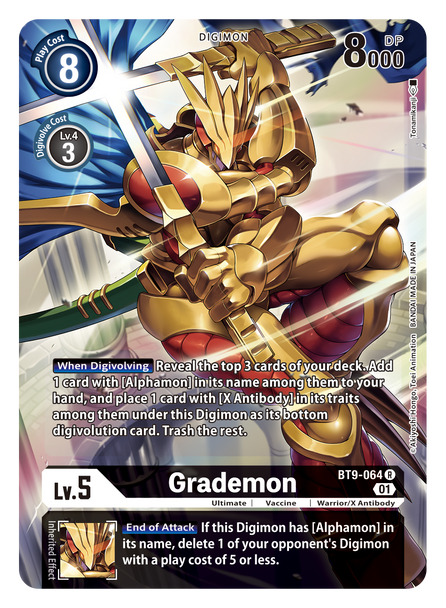 BT9-064: Grademon (Alternate Art)