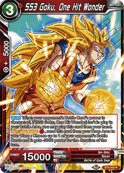 BT8-003: SS3 Goku, One Hit Wonder