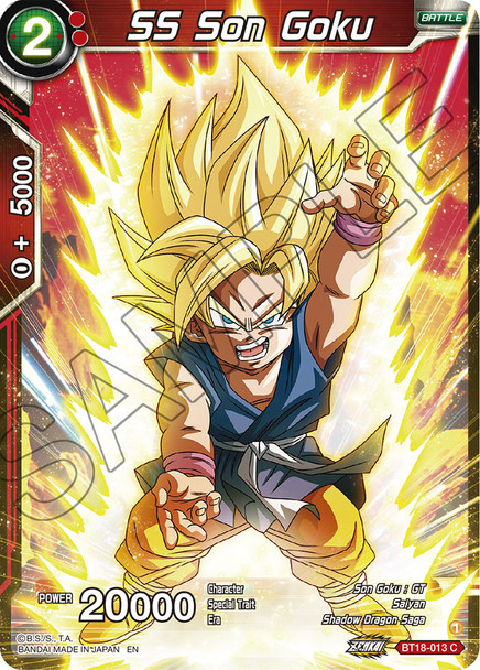 BT18-013: SS Son Goku