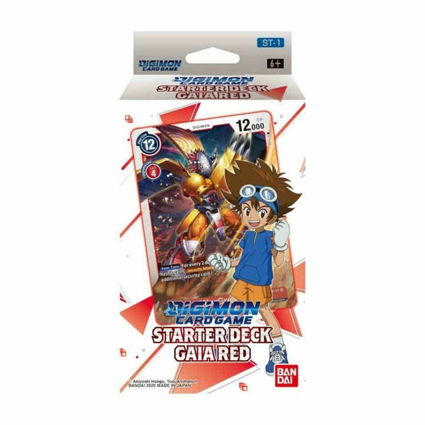 Digimon Card Game Starter Deck GAIA RED [ST-1]