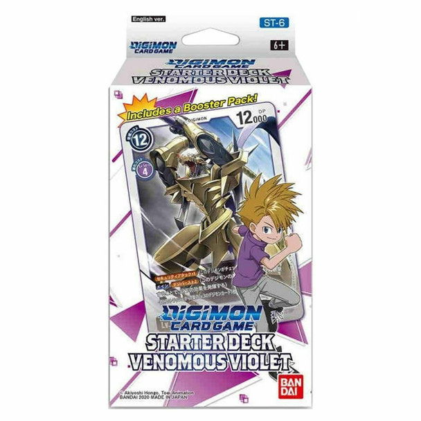 Digimon Card Game Starter Deck VENOMOUS VIOLET [ST-6]