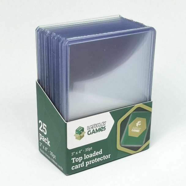 LPG Top Loaded Card Protector "3x4" 35pt