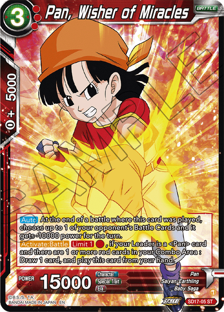 SD17-05: Pan, Wisher of Miracles
