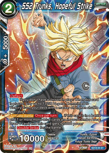 SD18-05: SSB Son Goku, Hope for the Future