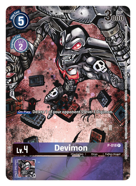 P-018: Devimon (25th Special Memorial Pack)