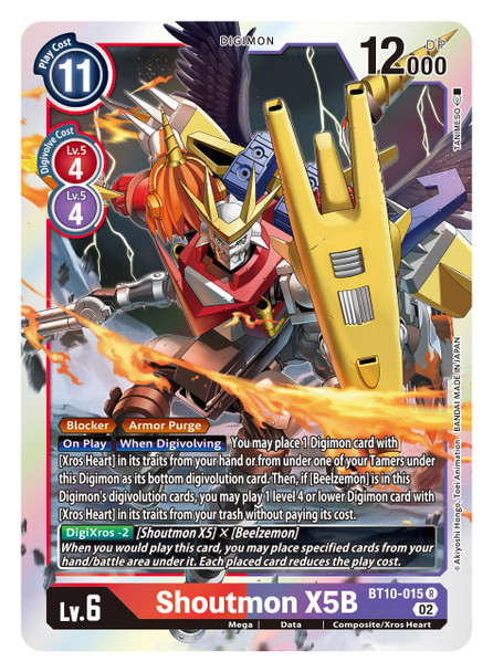 BT10-015: Shoutmon X5B