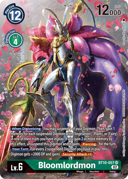 BT10-057: BloomLordmon (Alternate Art)