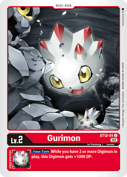 ST12-01: Gurimon