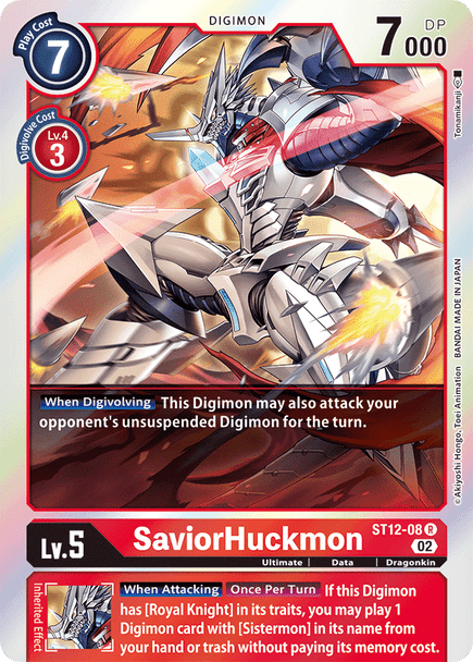 ST12-08: SaviorHuckmon