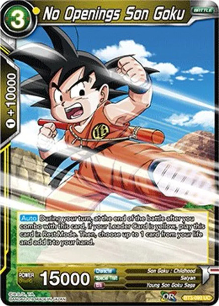 BT3-090: No Openings Son Goku (SD20 Reprint)