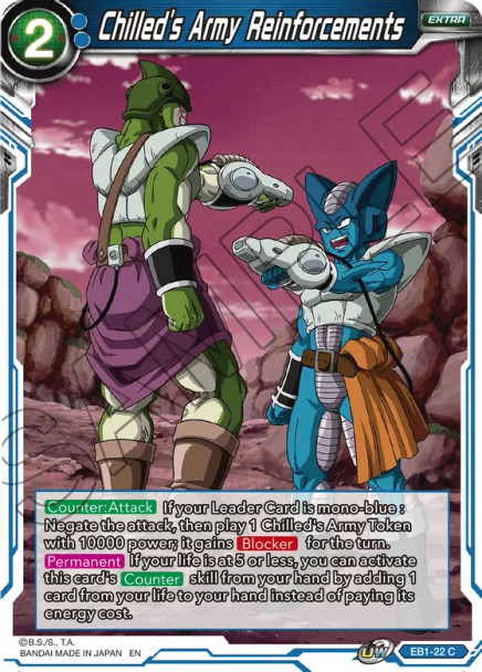 EB1-22: Chilled's Army Reinforcements (SD18 Reprint)