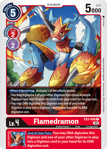 EX3-008: Flamedramon