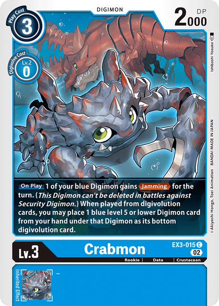 EX3-015: Crabmon