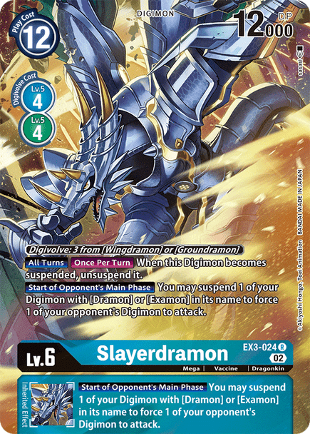 EX3-024: Slayerdramon (Alternate Art)