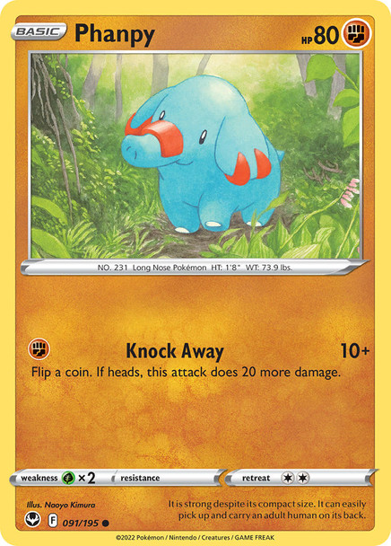 SWSH12-091/195: Phanpy